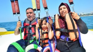 Antalya'da Filistin uyruklu turistin deniz paraşütünde ölmesi