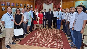 Antalyalı gazeteciler Kıbrıs'ta