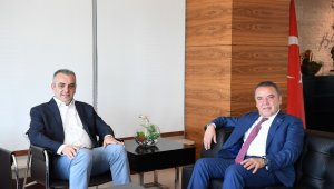 Başkan Semih Esen, Muhittin Böcek'i ağırladı
