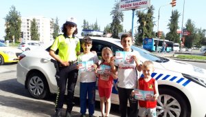 Çocuklara Sürücü Seyahat Karneleri verildi