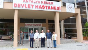 Hortumun büyük zarar verdiği Kemer Devlet Hastanesi yenilendi.