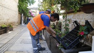 Tarihi Kaleiçi'nde renk cümbüşü