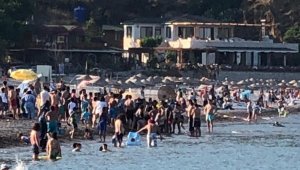 Yaşlı adam girdiği denizde boğuldu