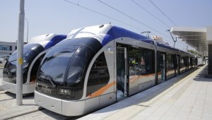 3. Etap Raylı Sistem Varsak-Otogar Hattı Ağustos ayında yolcu taşıyacak