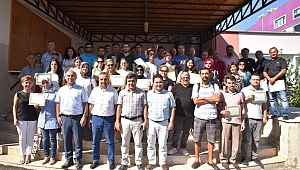 558 mühendise sertifika verildi 