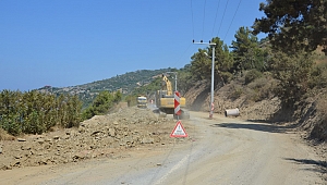 Alanya-Gazipaşa yolu bitmek üzere 