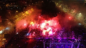 Antalya’da muhteşem kutlama