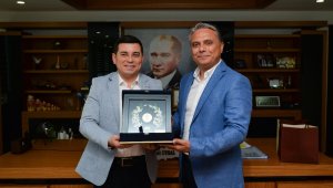 Başkan Uysal, ABB'yi ağırladı