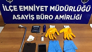 Bijon anahtarlı  hırsız kaçamadı