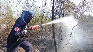 Erkek mesleği  diyenlere inat  itfaiyeci oldular