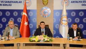 Esnaf ve Sanatkarların sorunları konuşuldu