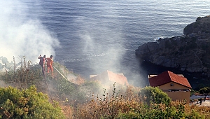 Gazipaşa’da korkutan yangın 