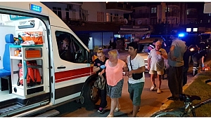 Kadın turist ortalığı birbirine kattı 