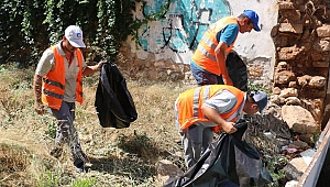 Kaleiçi’nde temizlik seferberliği