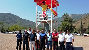 Kumluca’da yüzme  alanları denetlendi