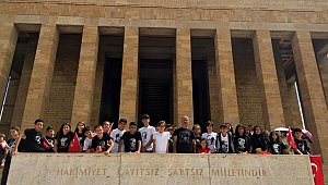 Muratpaşalı öğrenciler Anıtkabir’de