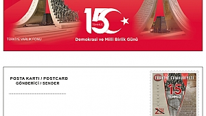 Özel gün zarfı  ve posta kartı