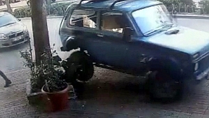 Suç makinesi polisten kaçamadı 