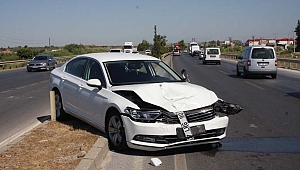 Zincirleme kaza ucuz atlatıldı 