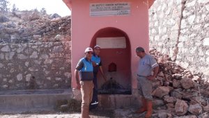 133 yıllık çeşmenin suyu yeniden aktı