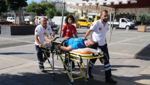 Alanya'da belediye işçisine sopalı meydan dayağı