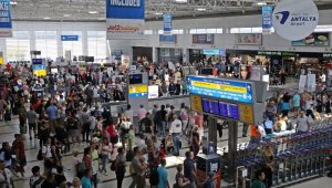 Antalya turist sayısında 8 milyonu geçti