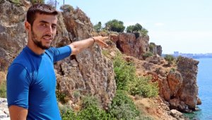 Atladığı yeri haberlerde izleyince kendi bile inanamadı