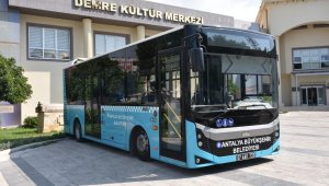Demre'ye saat başı otobüs seferi başladı