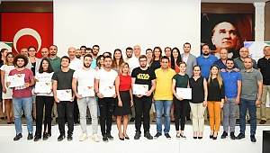 GENÇOSD’NİN  STAJYERLERİ  SERTİFİKA ALDI