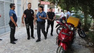 Kuryeye servis dönüşü şoku yaşadı