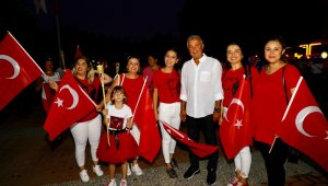Manavgat'ta zafer coşkusu yaşandı