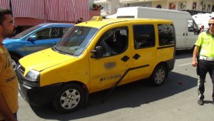Motosiklet araçla çarpıştı, sürücüsü ağır yaralandı