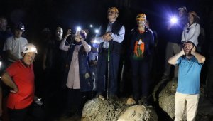 35 milyon yıllık oluşumda ezan sesi yankılandı