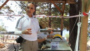 Alanya Kalesinde 16. yüzyıla ait Osmanlı tüfekleri bulundu