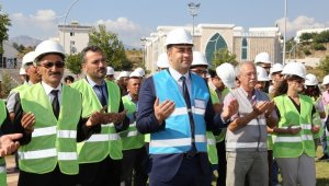 ALKÜ'de çarşı inşaatının temeli atıldı