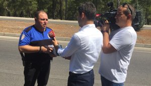Antalya Polisi, Orman Müdürlüğüyle birlikte vatandaşları bilgilendirdi