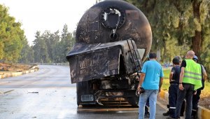 Antalya'da LPG tankerindeki yangın kontrol altına alındı
