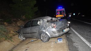 Antalya'da trafik kazası: 1 ölü, 1 yaralı