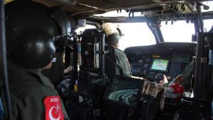 Antalya'da turizm bölgelerine havadan trafik denetimi