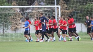 Antalyaspor, Kayserispor maçı hazırlıklarını sürdürdü