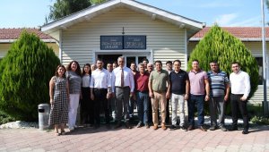 Başkan Esen'den, belediye birimlerine ziyaret
