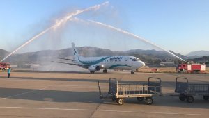 Gazipaşa Alanya Havalimanı'na ilk İran uçağı indi