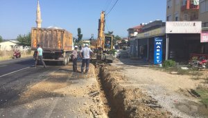 Gültepe Mahallesi'ne bin 200 metrelik yeni hat döşeniyor