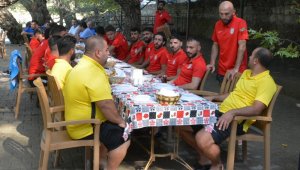 Manavgat Belediyespor moral kahvaltısında bir araya geldi