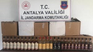 Manavgat'ta sahte içki operasyonu