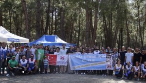 Mesire alanından 265 kilogram çöp toplandı