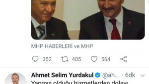 MHP Antalya İl Başkanlığına Hilmi Durgun getirildi