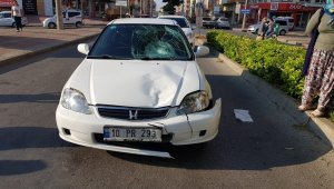 Yaya geçidini kullanan öğrenci hastanelik oldu