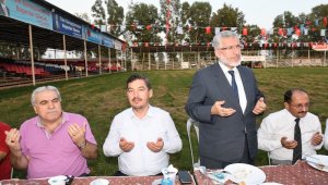 Aksu protokolü ile sporcular kaynaştı