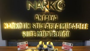 Antalya'da İranlı şüphelilere uyuşturucu operasyonu